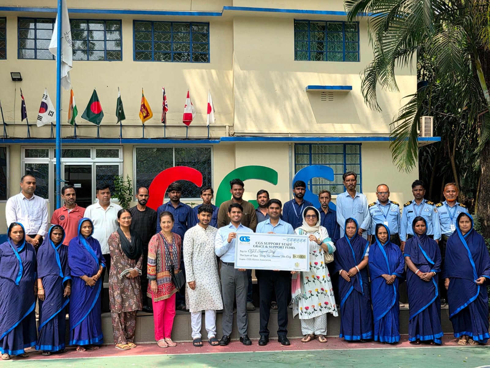 The CGS Alumni community has always believed in giving back - to their people, their society, and beyond. Every year, the association strives to stay engaged in meaningful social initiatives, carrying forward the values that shaped them. This year, through Back to the Roots, they were able to raise funds to contribute towards that shared goal.