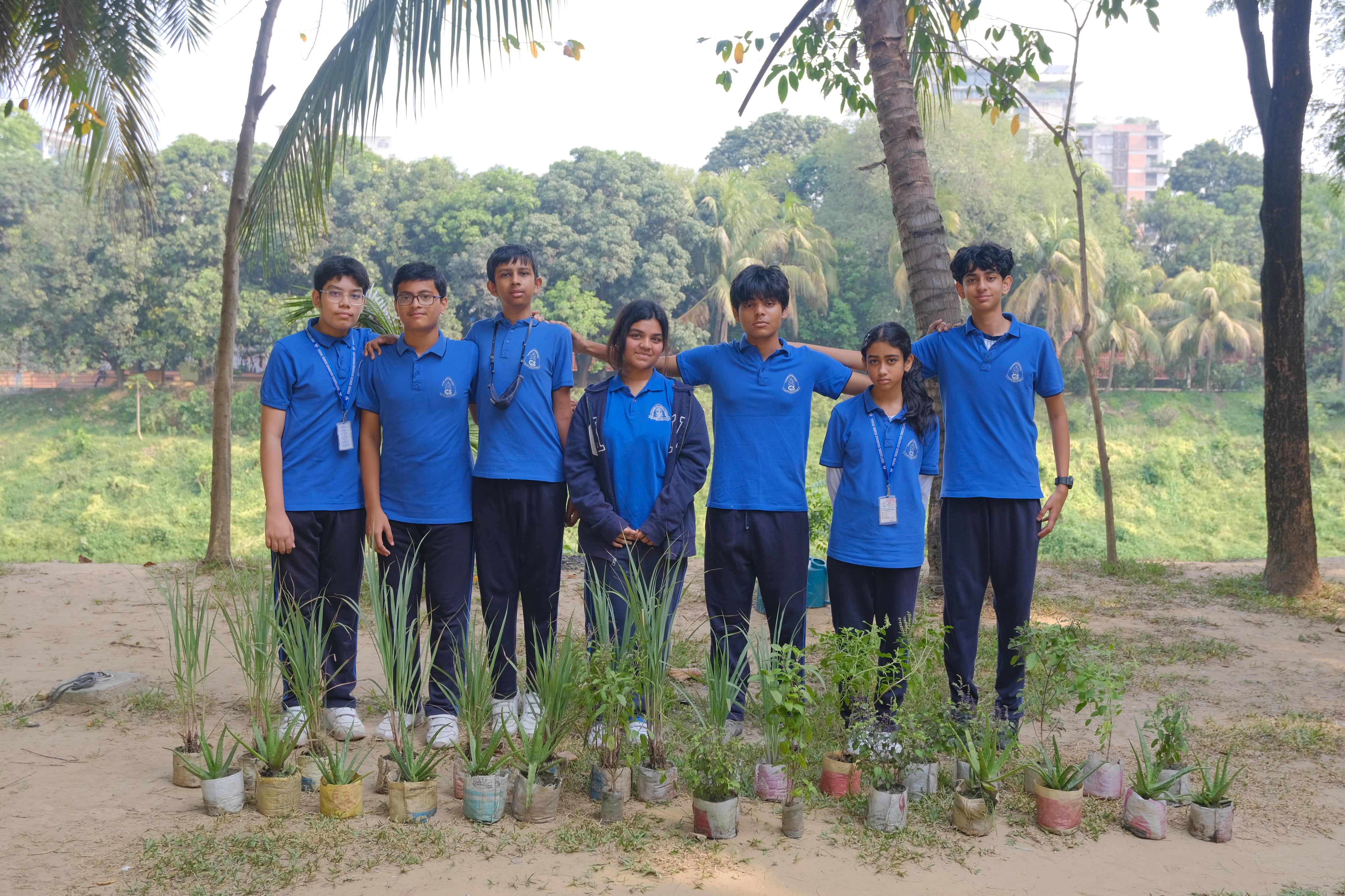 Environmental Stewardship:  Our students took a meaningful step towards a greener future by planting trees in the park as part of the Environmental Stewardship: Planting Trees Initiative.Through this activity, they not only contributed to the environment but also learned the importance of caring for our planet. Every tree planted today is a promise for a better tomorrow.