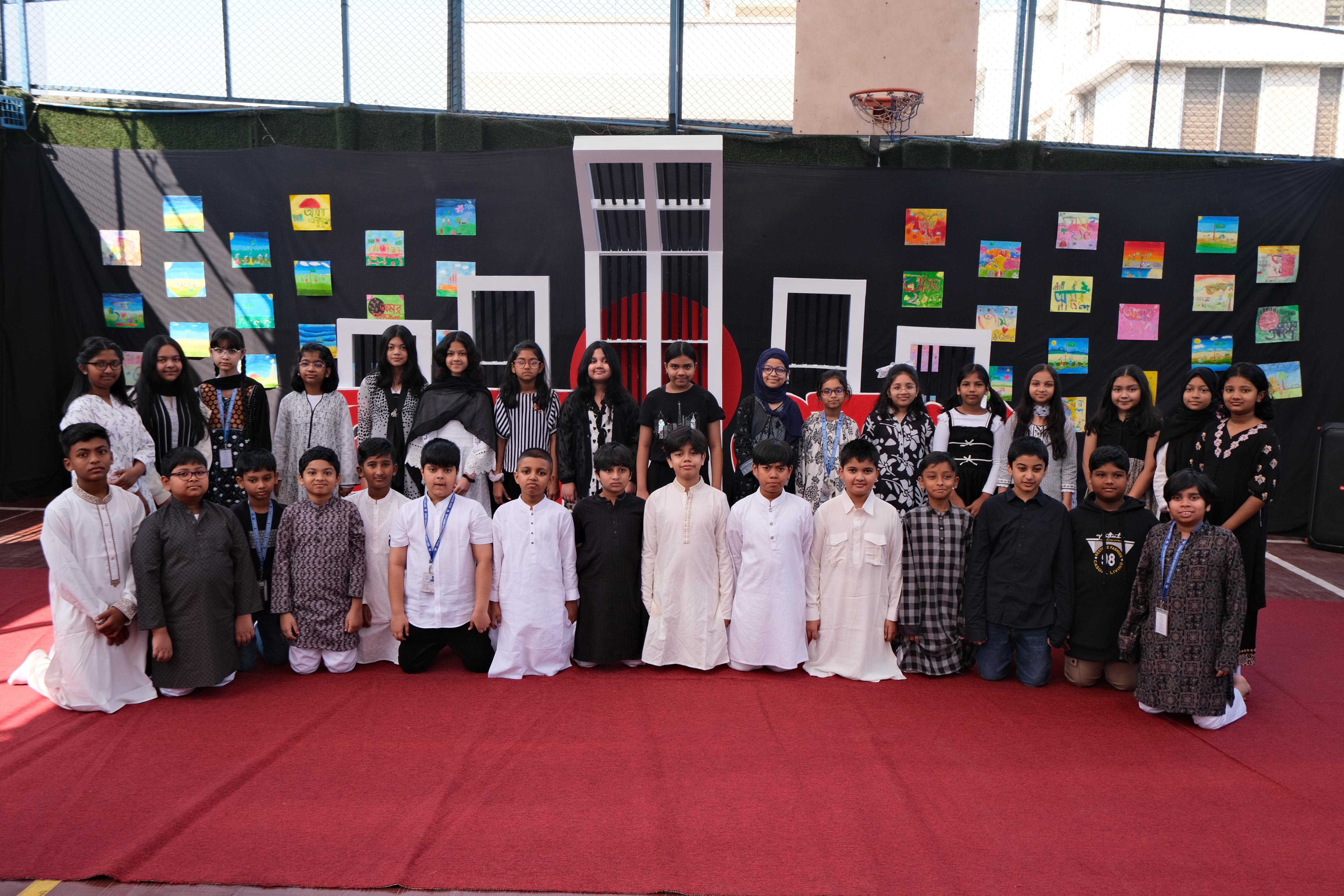 The  School observed Language Martyrs’ Day with great respect and enthusiasm. Students learned about the importance of the Bangla language and the sacrifices made by the language martyrs. Through age-appropriate activities, our young learners reflected on the value of linguistic heritage and developed a sense of pride in their mother tongue.