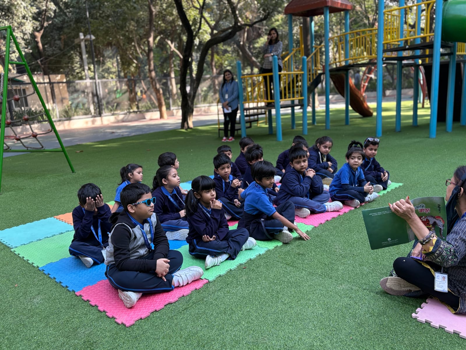 Experiential learning experiences of PG to Class 2 students